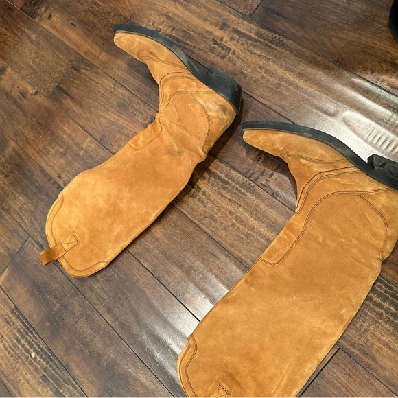 Ganni Suede Western boot - Picture 7 of 9